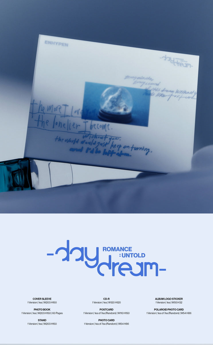 ENHYPEN - ROMANCE : UNTOLD [daydream] 2nd Album Repackage (JAPAN