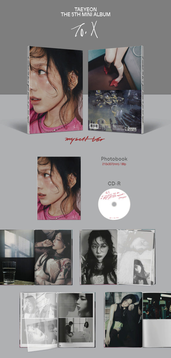 少女時代 テヨン TAEYEON CD / フォトブック 8点セット まとめ売り TAEYEON - 5th Mini Album To. X [Myself ver.] – KPOP MARKET