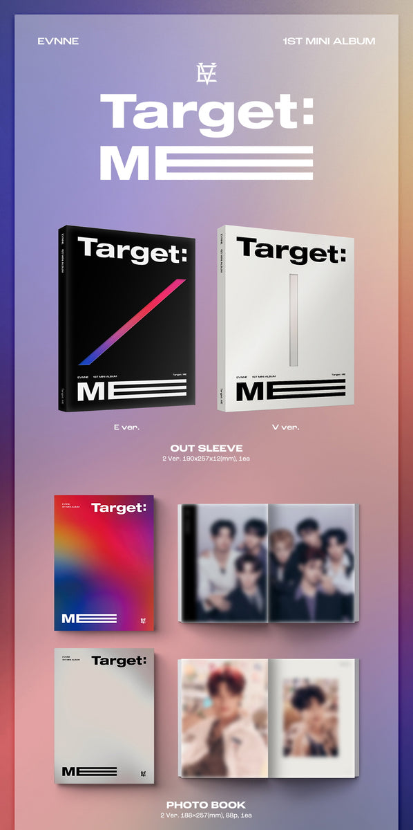 EVNNE - Target : ME (1st Mini Album) CD – KPOP MARKET