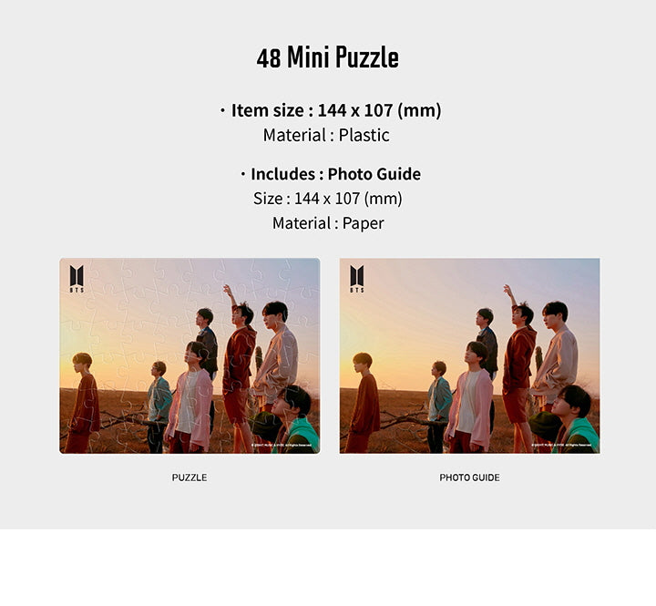 BTS 48 Mini Puzzle Love Yourself 轉 Tear – KPOP MARKET