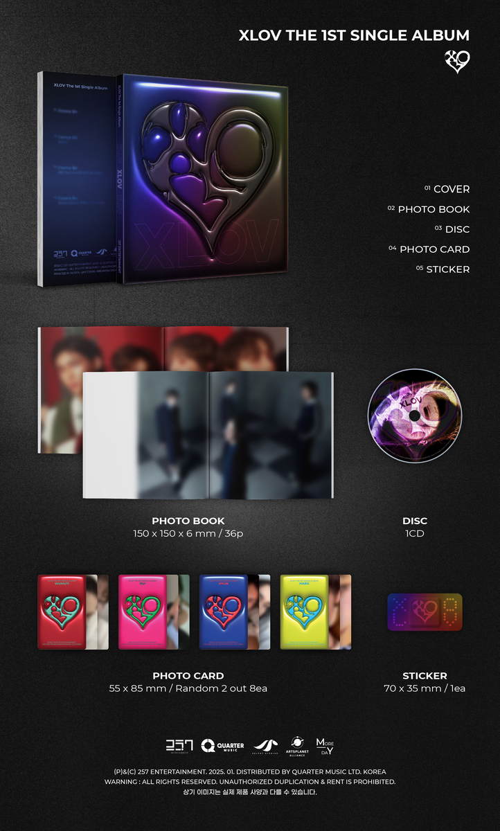 Xlov - 1st Single Album I'mma Be CD – KPOP MARKET Xlov - 1st Single Album I'mma Be CD – KPOP MARKET
