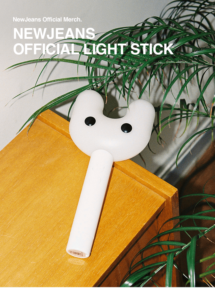 NEWJEANS - OFFICIAL LIGHT STICK BUNNIES FANLIGHT – KPOP MARKET