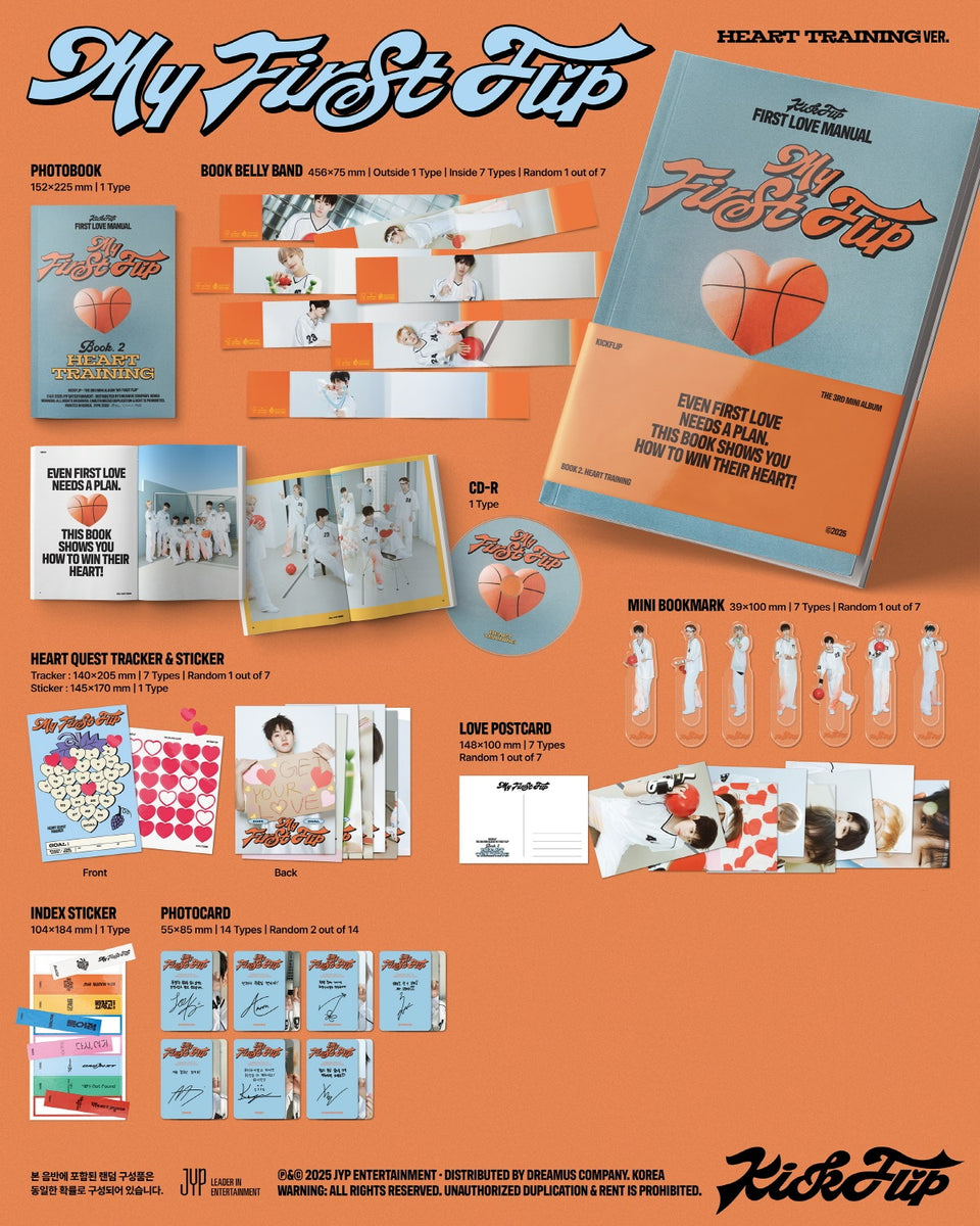 KickFlip - My First Flip Album CD – KPOP MARKET