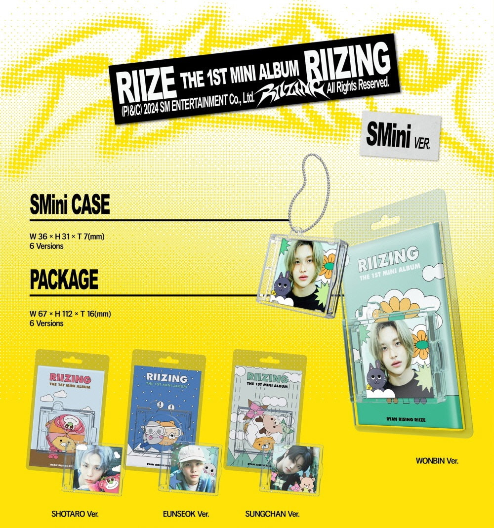 RIIZE - RIIZING [SMini Ver.] Smart Album – KPOP MARKET