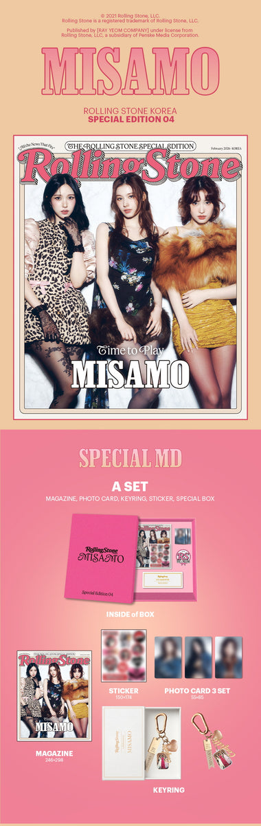 Rolling Stone Korea Special Edition Vol. 4 MISAMO TWICE – KPOP MARKET