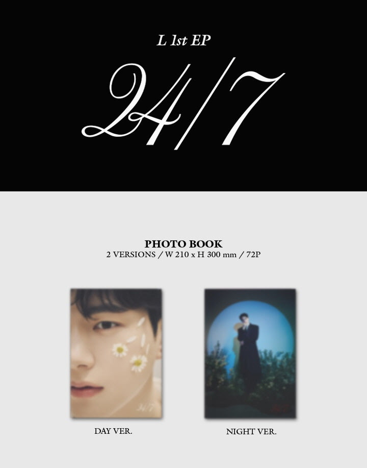 L Infinite KIM MYUNG SOO - 1st EP 24/7 CD – KPOP MARKET