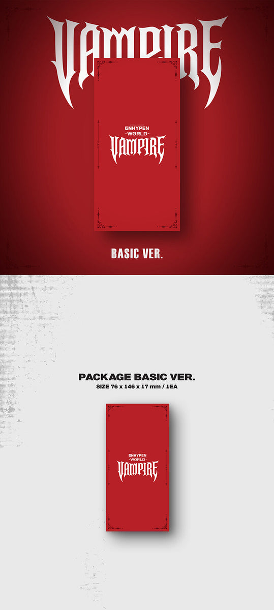 ENHYPEN WORLD ヒスンVANPIRE BASIC ver. ENHYPEN World Coupon Card Collection (Vampire Basic Ver.) – Choice