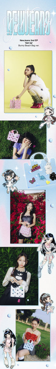 NewJeans - 2nd EP Get Up [Bunny Beach Bag ver.] Album – KPOP MARKET