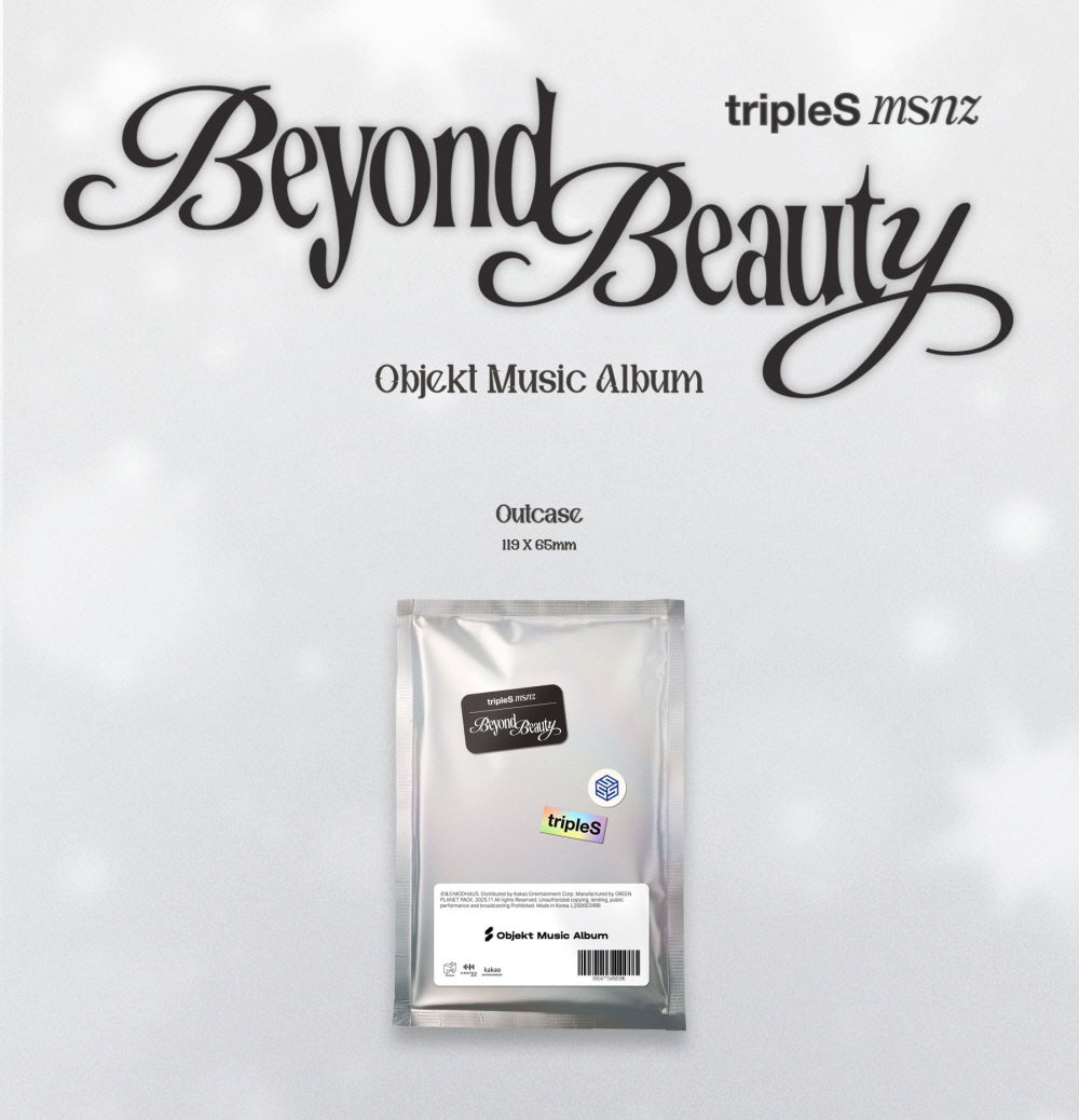 tripleS - msnz Beyond Beauty Objekt Music Album version – KPOP MARKET