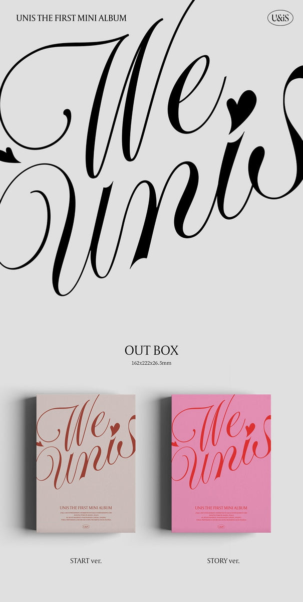 UNIS - 1st Mini Album WE UNIS – KPOP MARKET