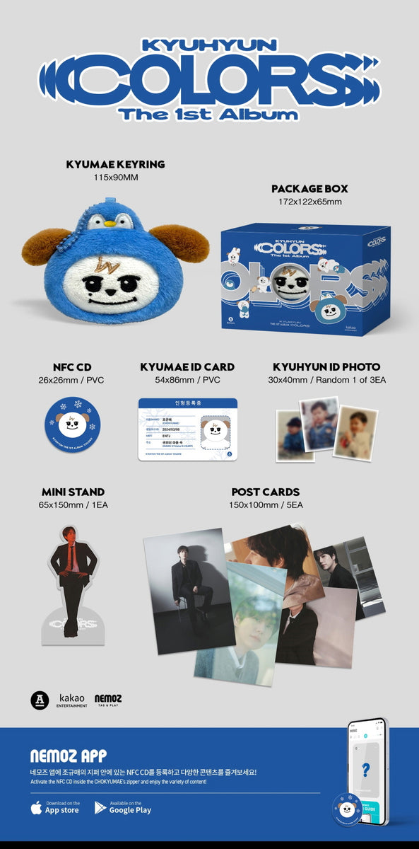 KYUHYUN Colors [KYUMAE ver.] Nemo Album – KPOP MARKET