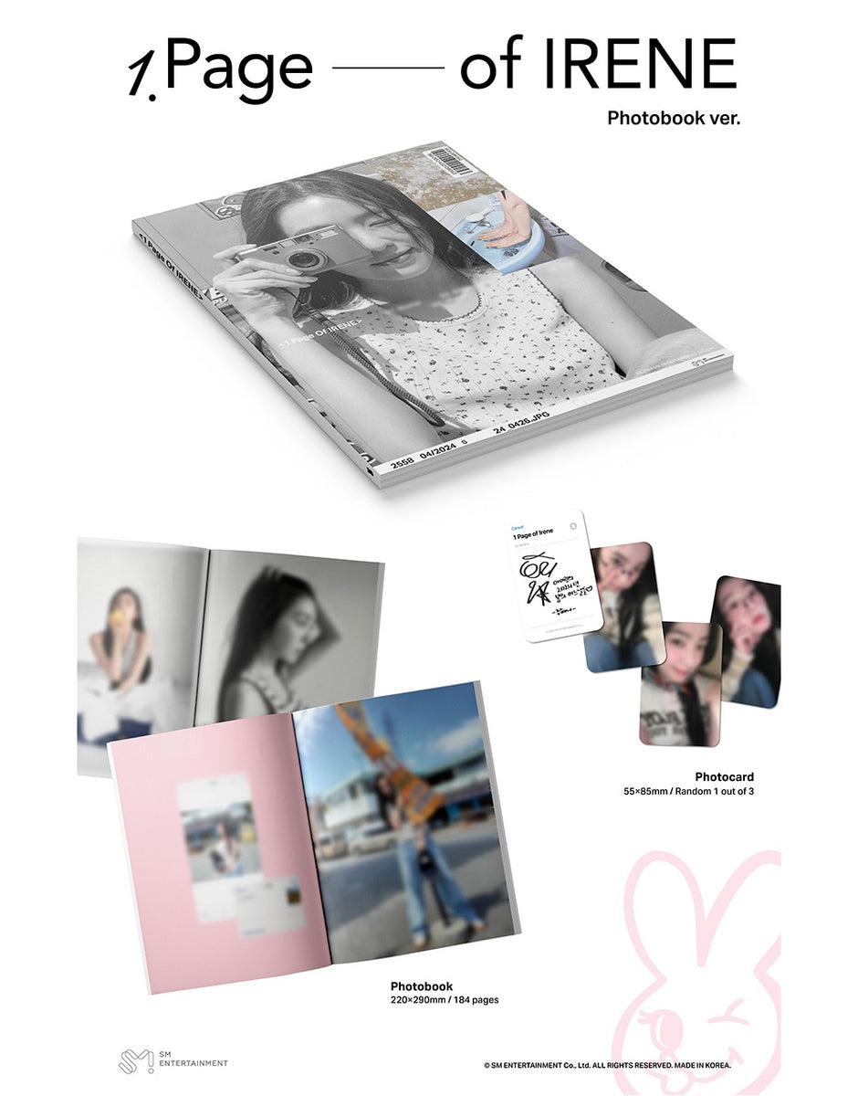 IRENE Red Velvet - 1 Page of Irene Photo Book Ver. – KPOP MARKET