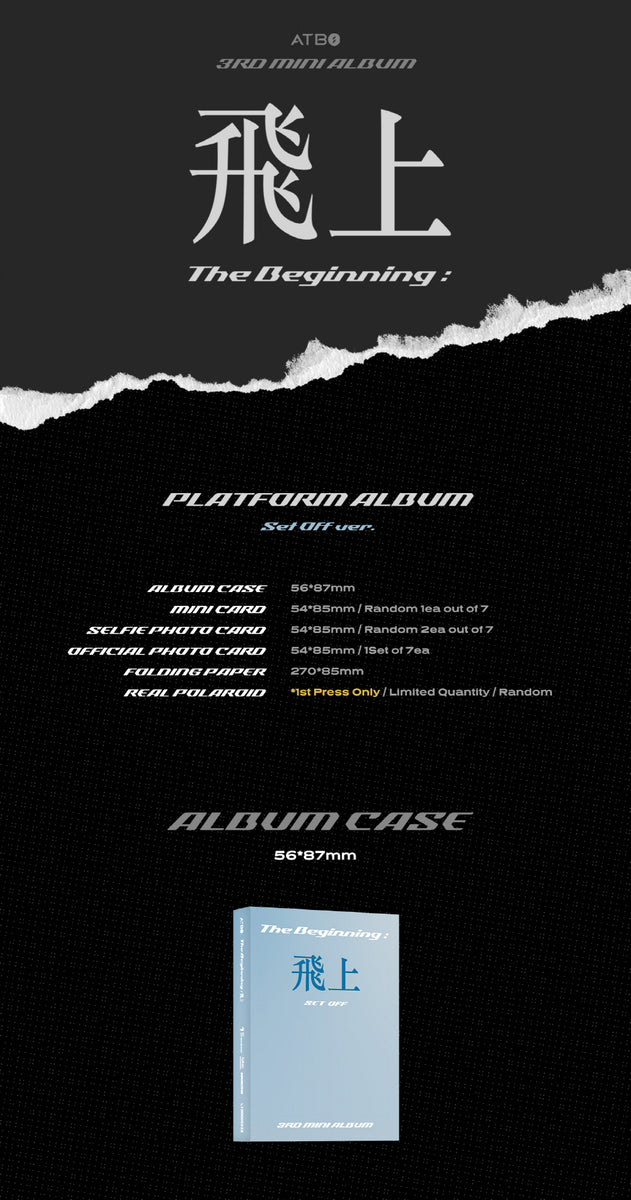 ATBO - 3rd Mini Album The Beginning : Fly High (Set Off ver