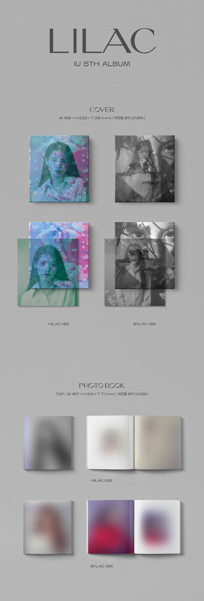 IU - Vol.5 LILAC CD + Extra Photocard Set. – KPOP MARKET