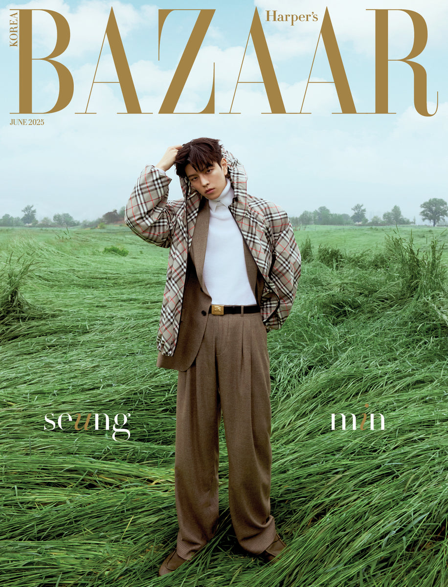 Bazaar Korea Magazine June 2025 STRAY KIDS SEUNGMIN – KPOP MARKET