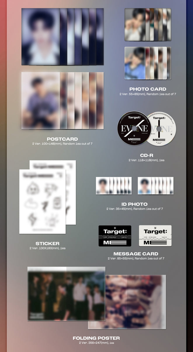 EVNNE - Target : ME (1st Mini Album) CD – KPOP MARKET