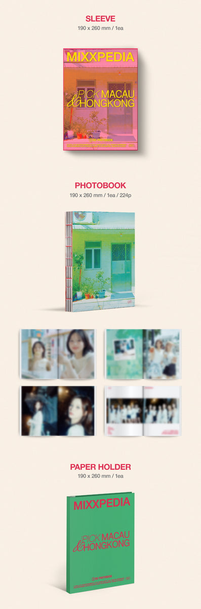 NMIXX MIXXPEDIA : PICK MACAU & HONGKONG PHOTOBOOK – KPOP MARKET
