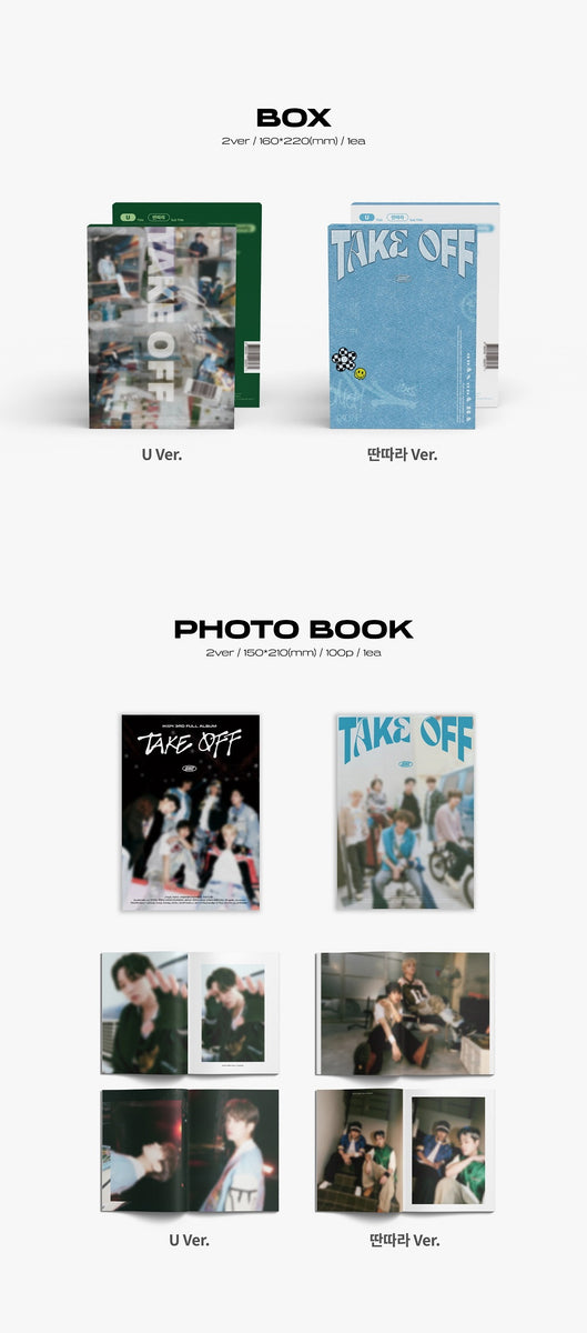 3RD FULL ALBUM [TAKE OFF] - iKON JAPAN OFFICIAL FANCLUB