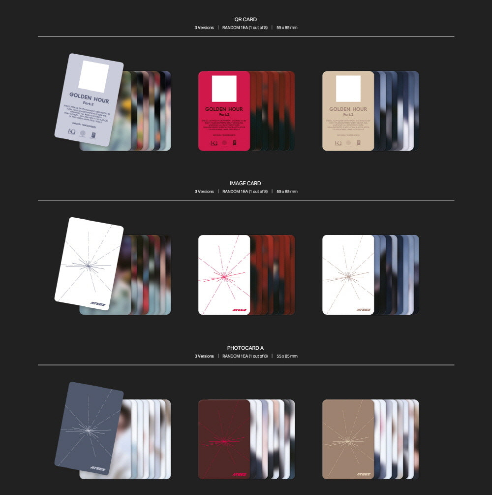 ATEEZ - GOLDEN HOUR : PART 2 (POCA VERSION)