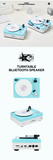 SHINee 17TH ANNIVERSARY MD - TURNTABLE BLUETOOTH SPEAKER SET