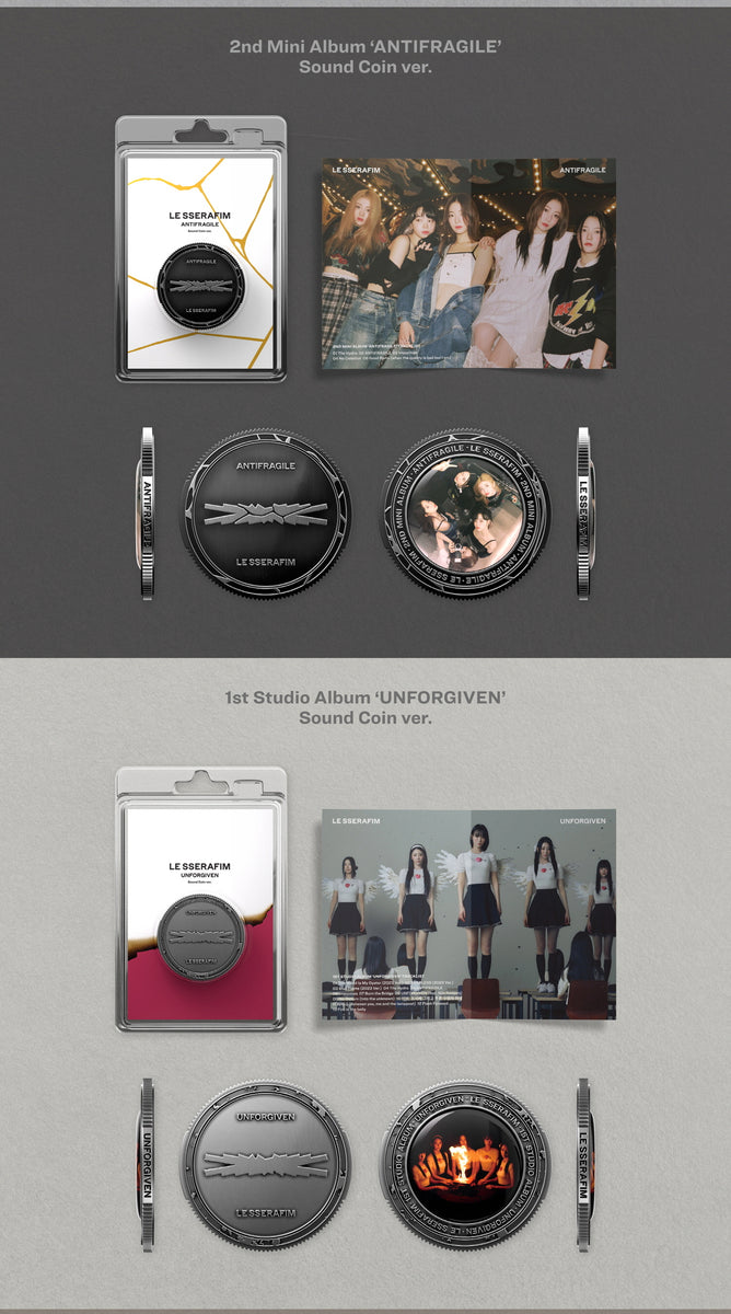 Le Sserafim - 6 Sound Coin Albums Set – KPOP MARKET