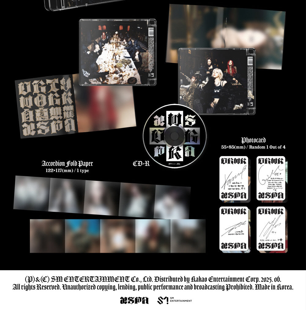 aespa - Dirty Work [Dirty Code Ver.] Single Album – KPOP MARKET