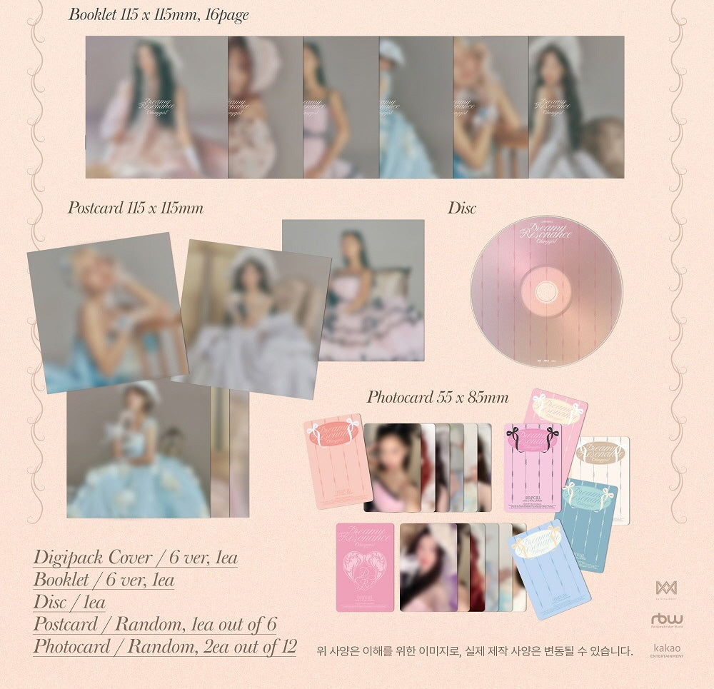 OH MY GIRL - 10th Mini Album Dreamy Resonance Digipack version CD – KPOP  MARKET