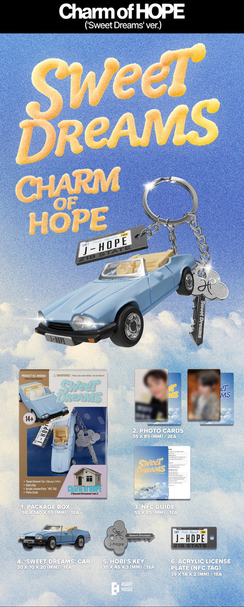 Charm of HOPE 3形態 セット J-HOPE - Charm of HOPE [3 ver. SET] – KPOP MARKET