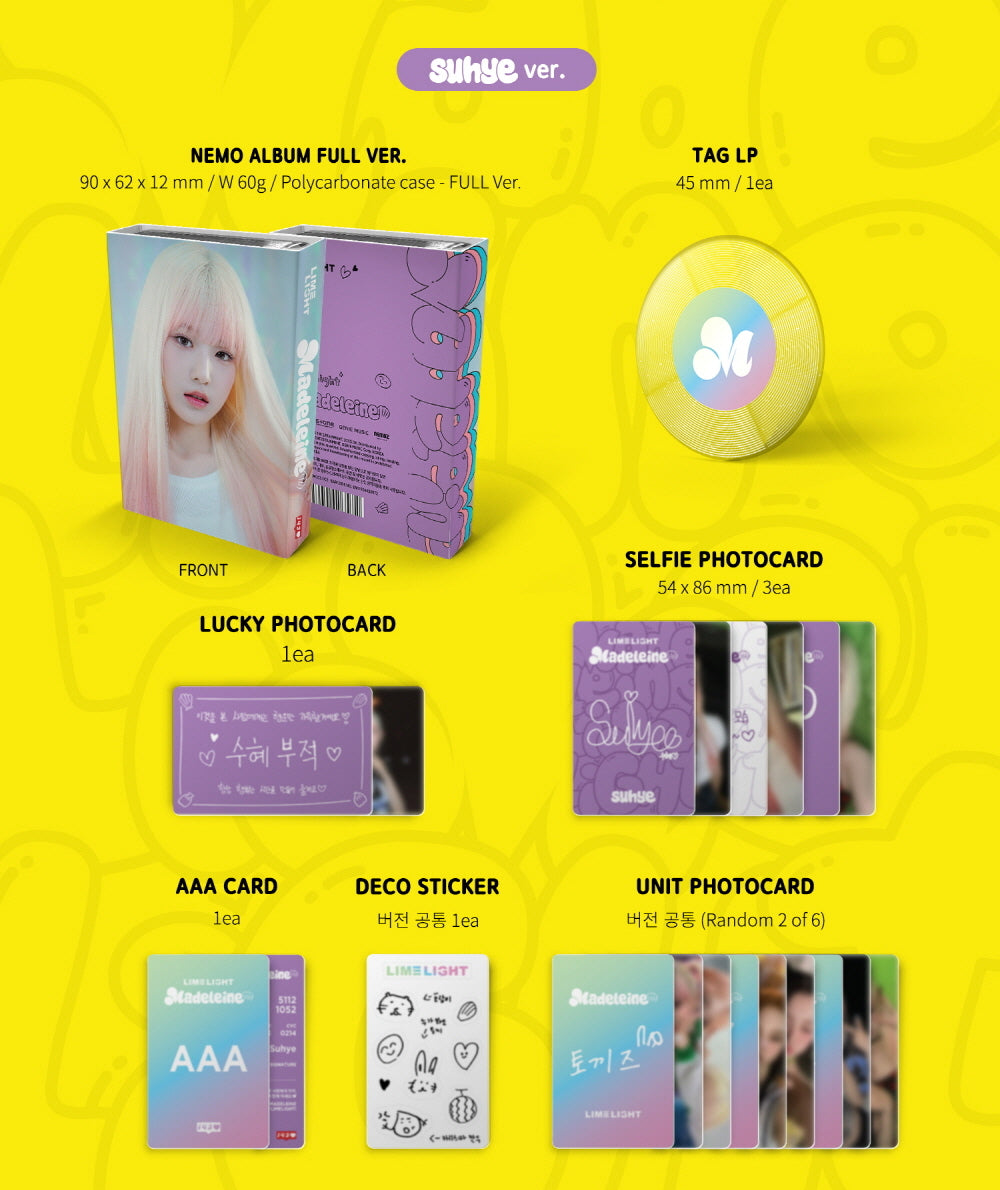 LIMELIGHT - MADELEINE [NEMO ALBUM FULL VER.] – KPOP MARKET