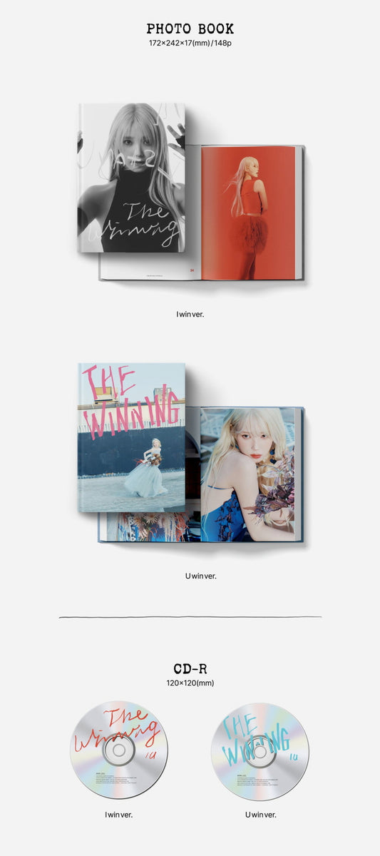 【直筆サイン入り】 IU The Winning I WIN Ver. サイン 直筆サイン入り】 IU The Winning U WIN Ver. サイン（IU Mini
