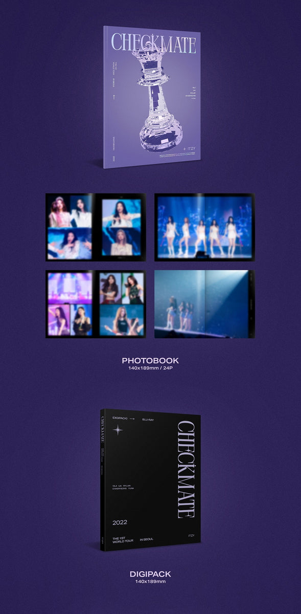 2022 ITZY THE 1ST WORLD TOUR in SEOUL Blu-ray – KPOP MARKET