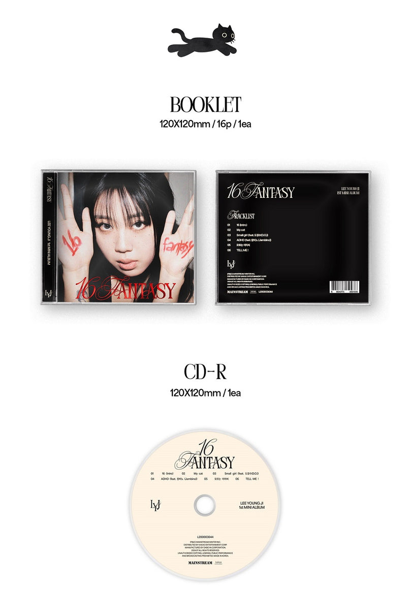 LEE YOUNG JI - 1st Mini Album 16 Fantasy [Jewel Ver.] – KPOP MARKET