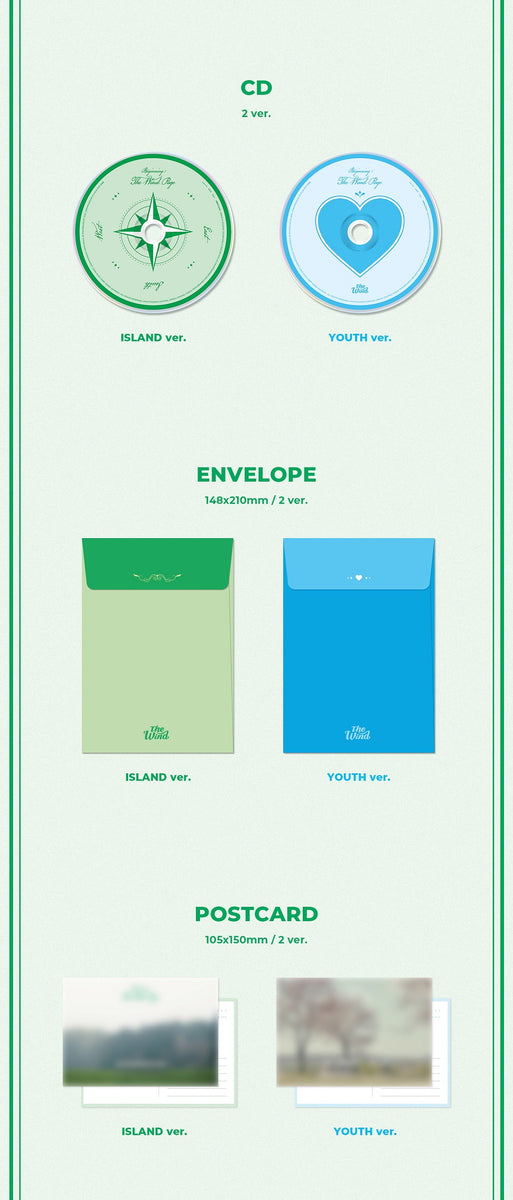 THE WIND 1st Mini Album Beginning The Wind Page CD KPOP MARKET