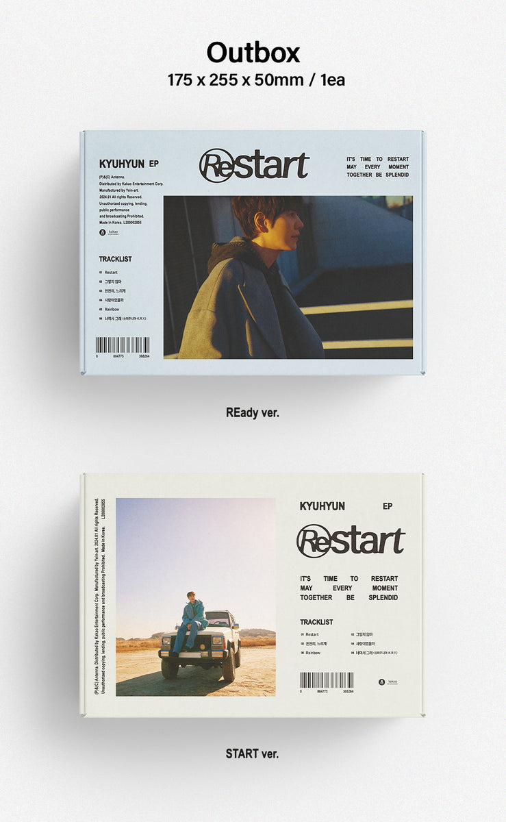 KYUHYUN - Restart EP Album – KPOP MARKET