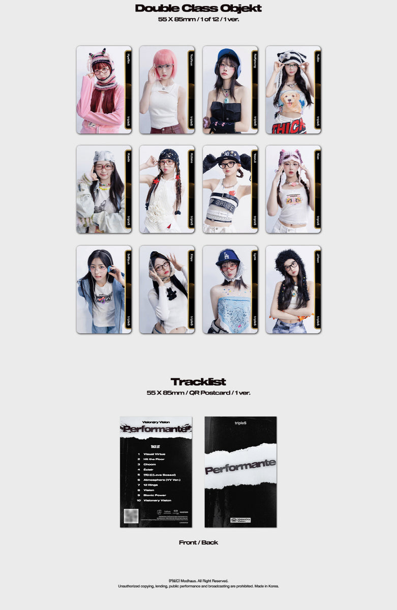 tripleS Visionary Vision - Performante [Objekt Music Album] – KPOP