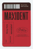 STRAY KIDS - MAXIDENT Album Case ver. POB OFFICIAL PHOTOCARD