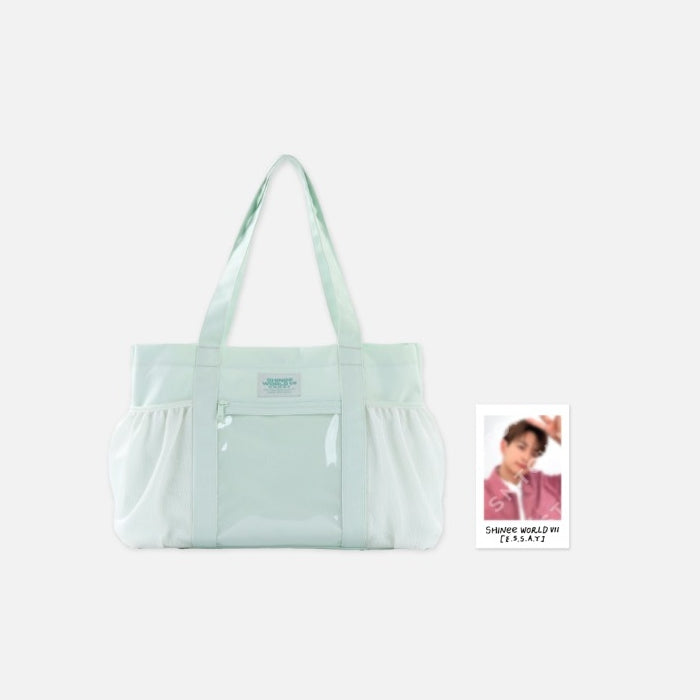 【新品未開封】SHINee BIGポーチ PRE-ORDER] 2025 SHINee WORLD Ⅶ 'E.S.S.A.Y' Official MD - TOTE BAG
