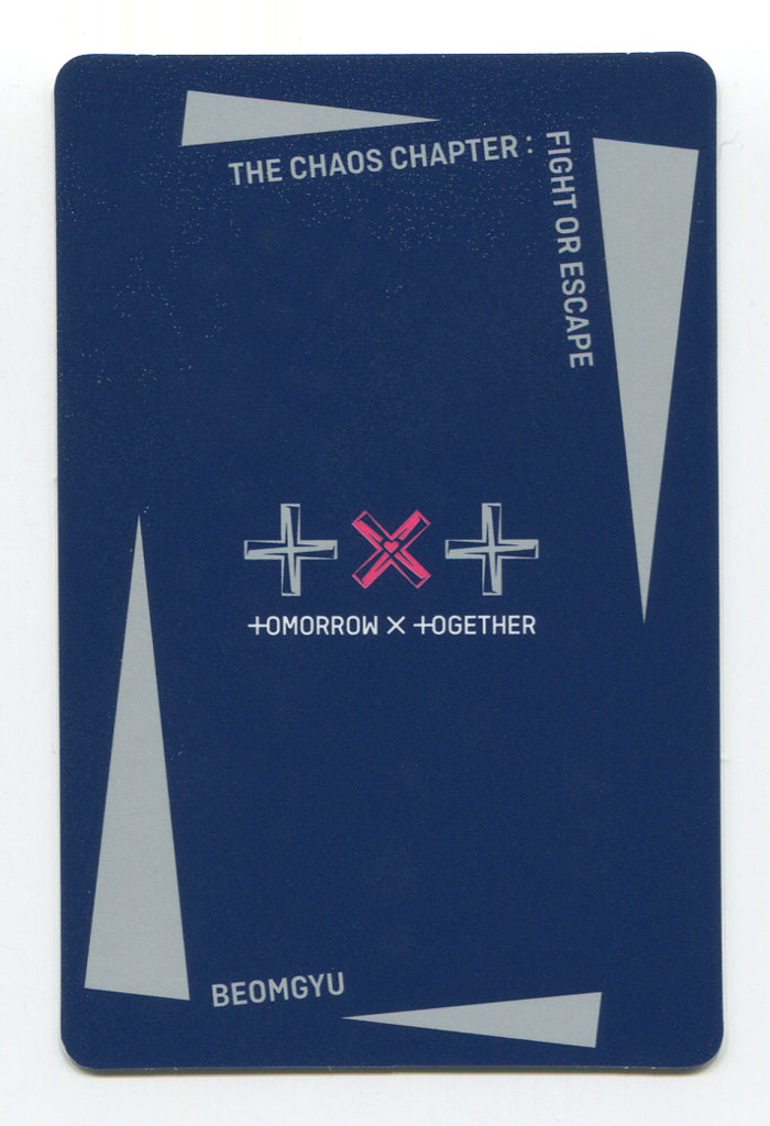 TXT - THE CHAOS CHAPTER FIGHT OR ESCAPE OFFICIAL PHOTOCARD