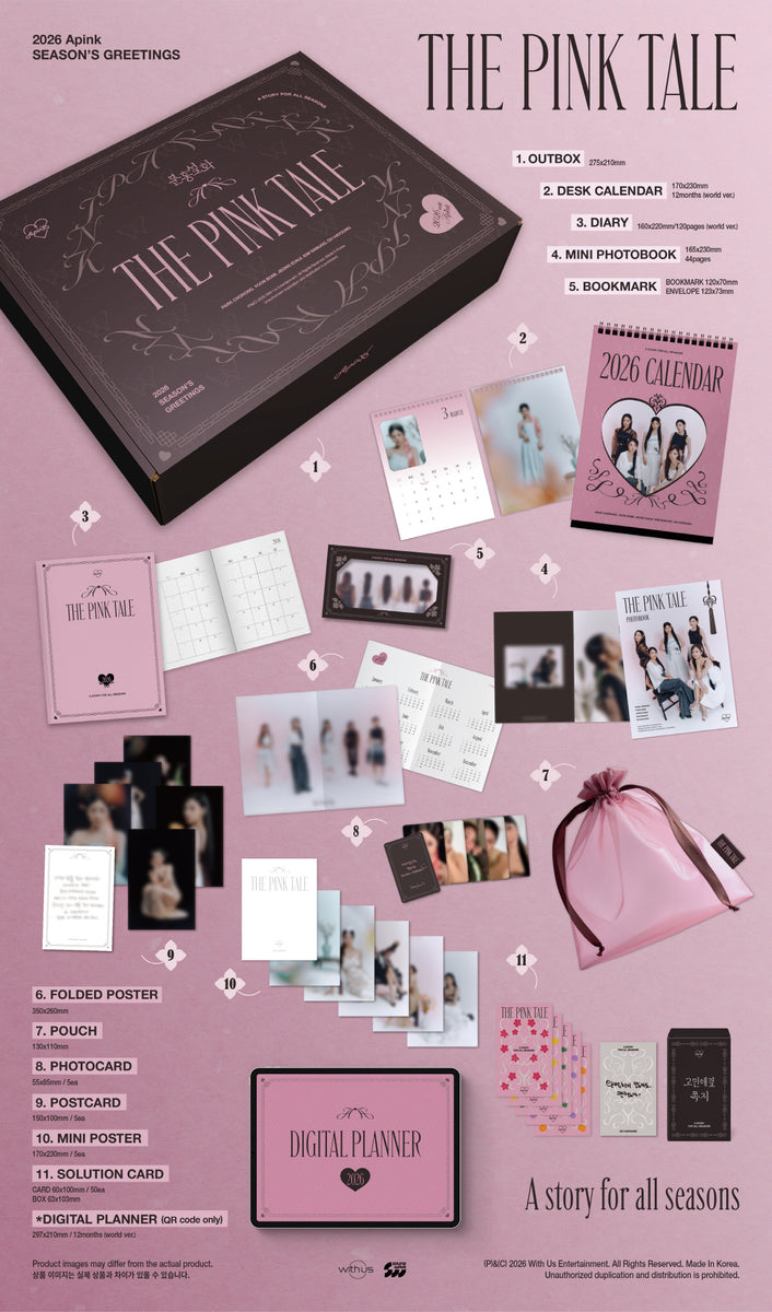 Apink 2026 Season's Greetings [THE PINK TALE] – KPOP MARKET