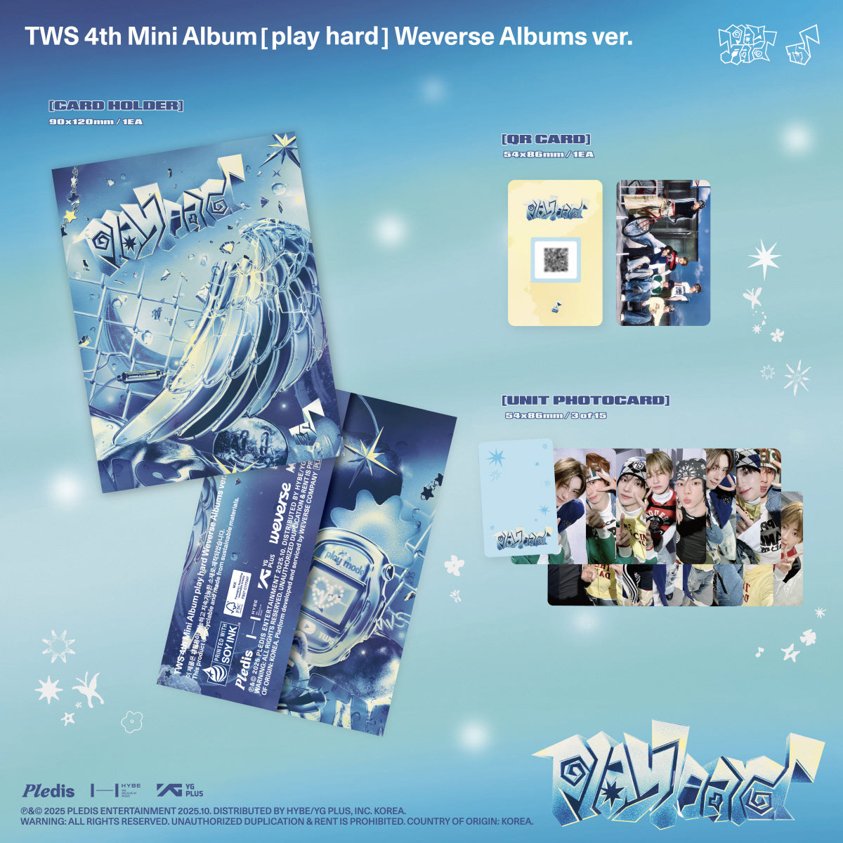 TWS - play hard [Weverse Albums ver.] – KPOP MARKET