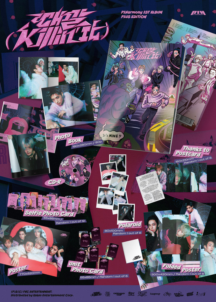 P1Harmony - Killin' It [P1us Edition VER] Album – KPOP MARKET