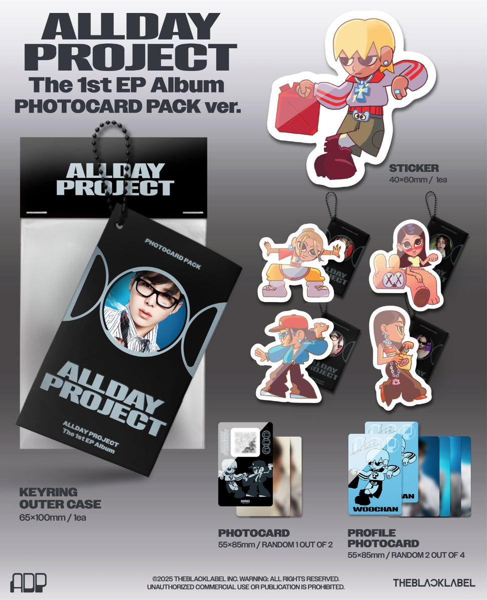 ALLDAY PROJECT - 1st EP Album ALLDAY PROJECT [PHOTOCARD PACK ver