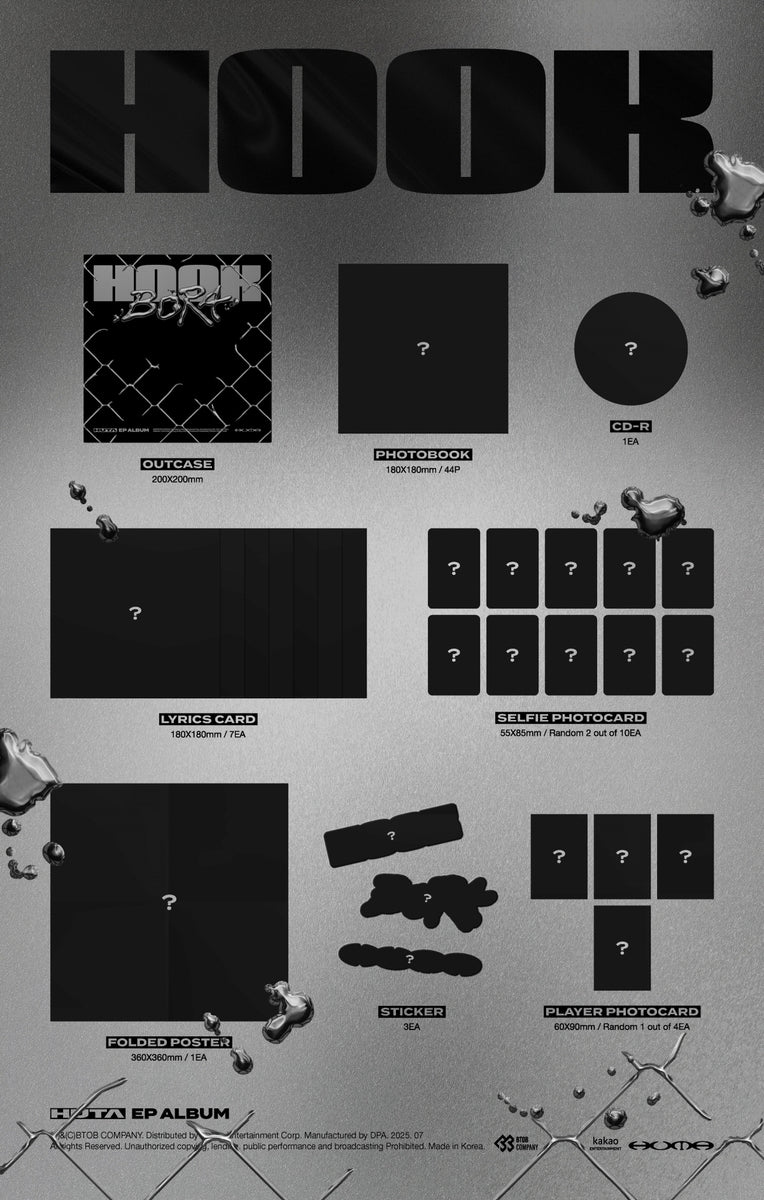 LEE MINHYUK HUTA - HOOK EP Album – KPOP MARKET