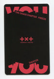 TXT - THE CHAOS CHAPTER : FREEZE OFFICIAL You ver. PHOTOCARD