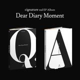 cignature - Dear Diary Moment (2nd EP) Album
