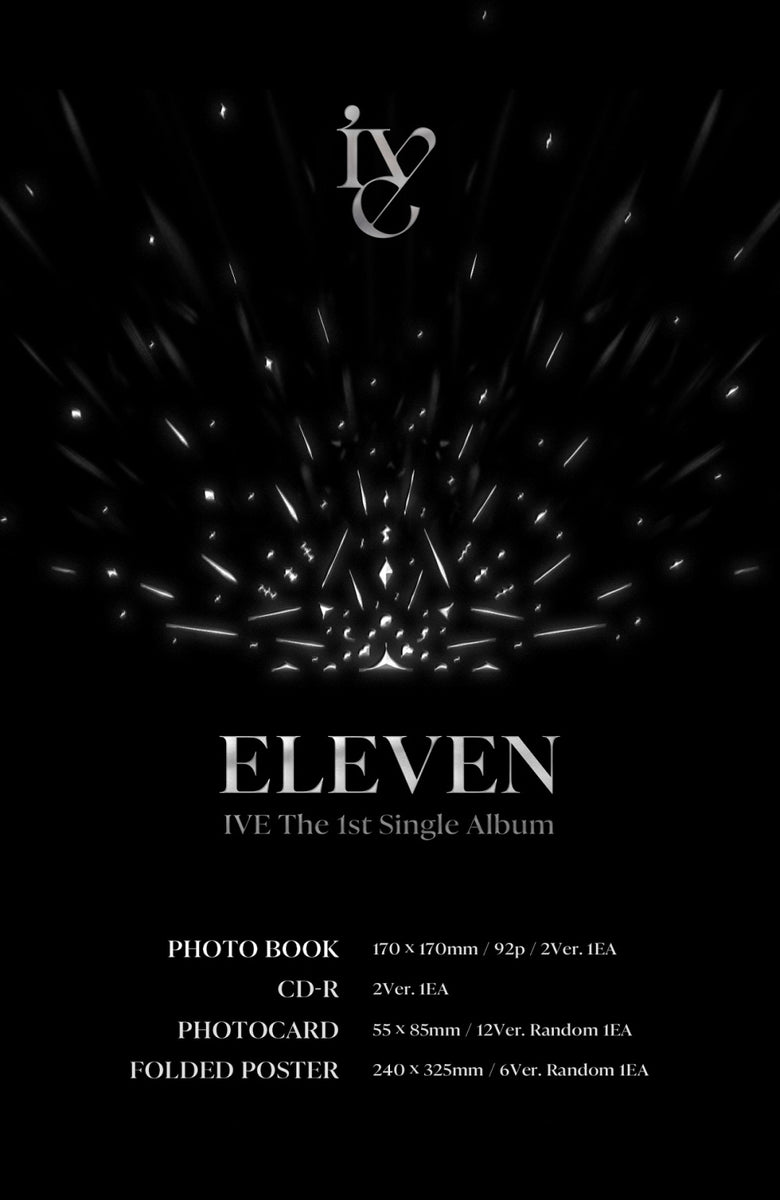 IVE - 1st Single Album Eleven CD – KPOP MARKET