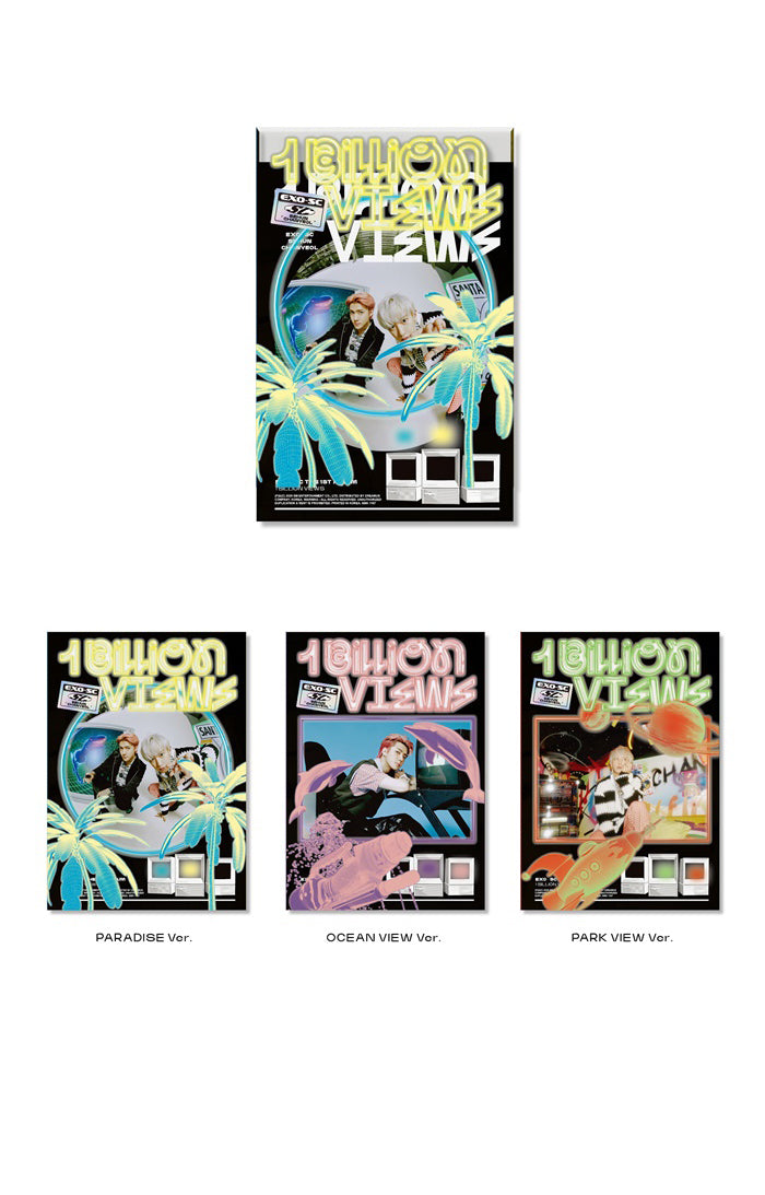 SEHUN&CHANYEOL EXO-SC - 1 Billion Views (Vol.1) Album+Extra
