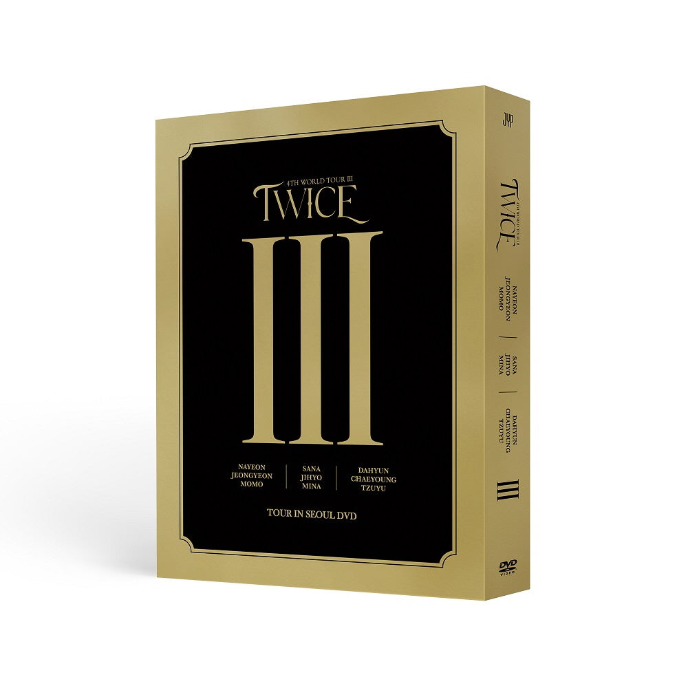 TWICE - 4TH WORLD TOUR III IN SEOUL DVD + Extra Photocards Set – KPOP MARKET