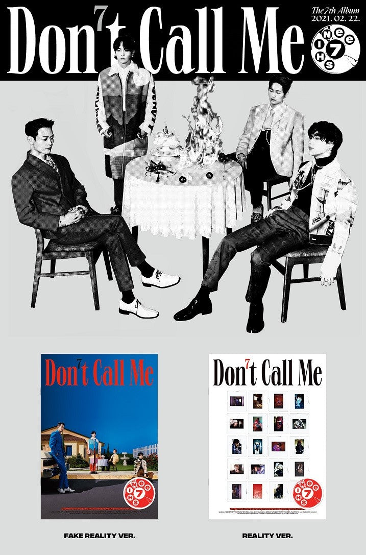 SHINee Don’t CallMe TradingCard Complete Shinee - Don't Call Me [Photobook ver.] (Vol.7) Album+Extra