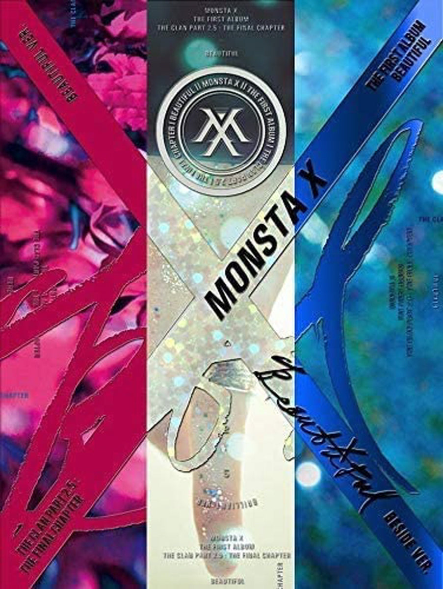 MONSTA X - BEAUTIFUL (Vol.1) CD+Photobook+Photocard+Extra